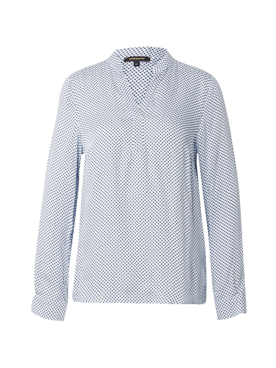 Блузка MORE & MORE Blouse, светло-синий
Блузка MORE & MORE Blouse, светло-синий