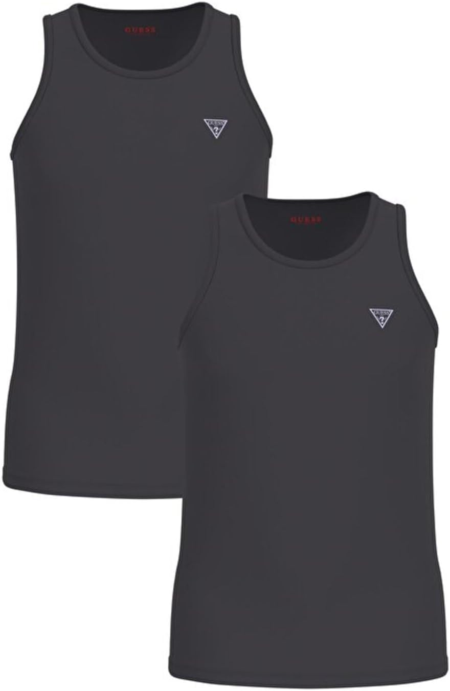 GUESS Мужская майка Caleb Hero 2 шт, Jet Black W/ Frost Grey
GUESS Мужская майка Caleb Hero 2 шт, Jet Black W/ Frost Grey