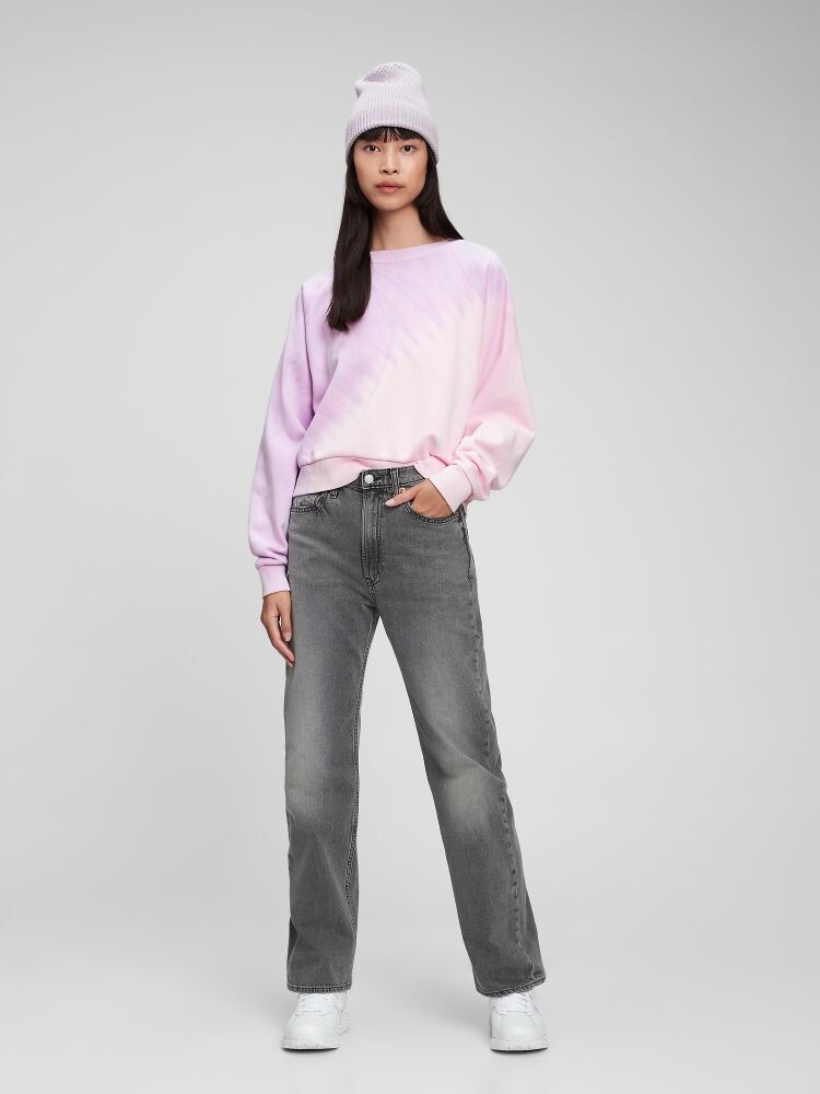 Укороченная толстовка реглан Gap, фиолетовый
Укороченная толстовка реглан Gap, фиолетовый