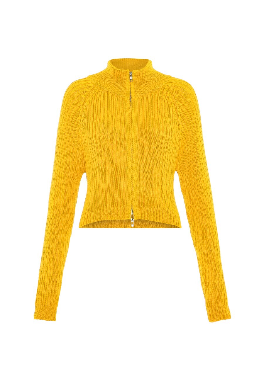 Вязаный кардиган Libbi, желтый
Вязаный кардиган Libbi, желтый