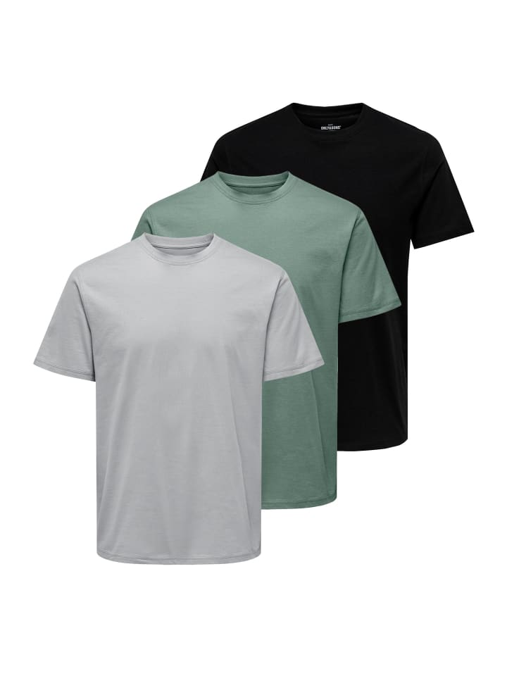 Футболка ONLY & SONS, цвет dunkelgrün/grau/schwarz
Футболка ONLY & SONS, цвет dunkelgrün/grau/schwarz