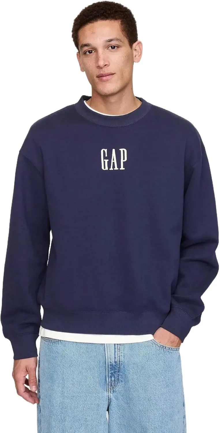 GAP мужской логотип флисовая толстовка
GAP мужской логотип флисовая толстовка
