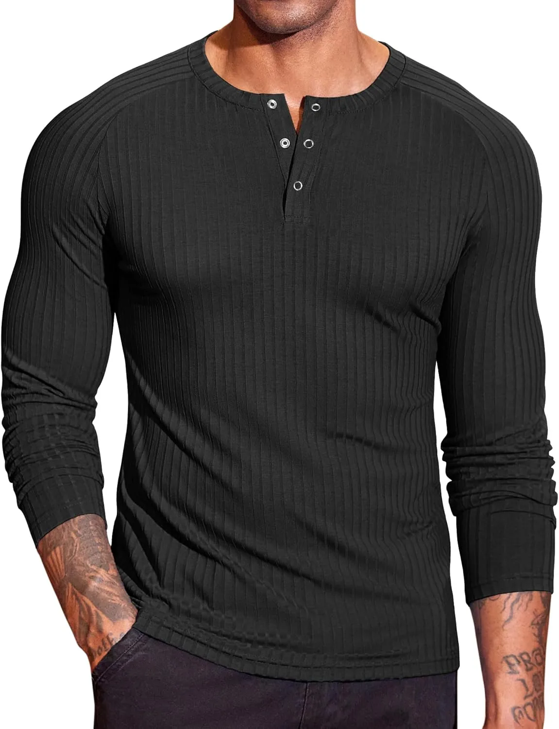 Футболка COOFANDY мужская Muscle Slim Fit с длинным рукавом
Футболка COOFANDY мужская Muscle Slim Fit с длинным рукавом