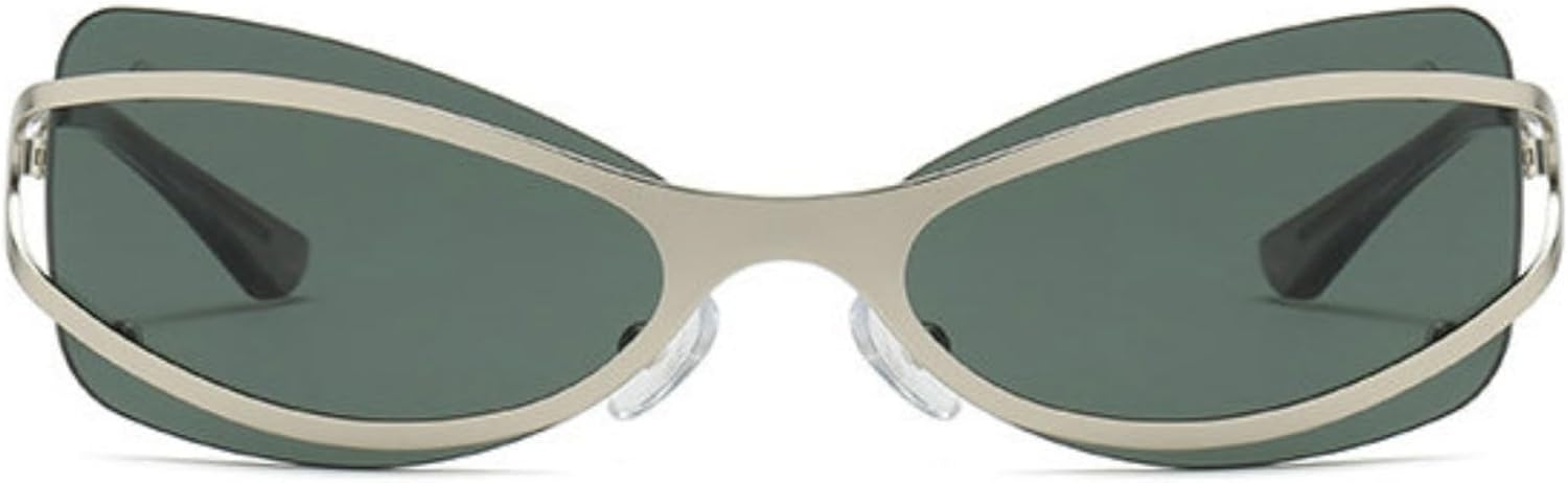 Солнцезащитные очки Willochra Y2K в стиле панк, сексуальные, для женщин, 2025 год, роскошные, без оправы, с металлическим каркасом, винтажные, с нестандартной оправой, C4
Солнцезащитные очки Willochra Y2K в стиле панк, сексуальные, для женщин, 2025 год, роскошные, без оправы, с металлическим каркасом, винтажные, с нестандартной оправой, C4