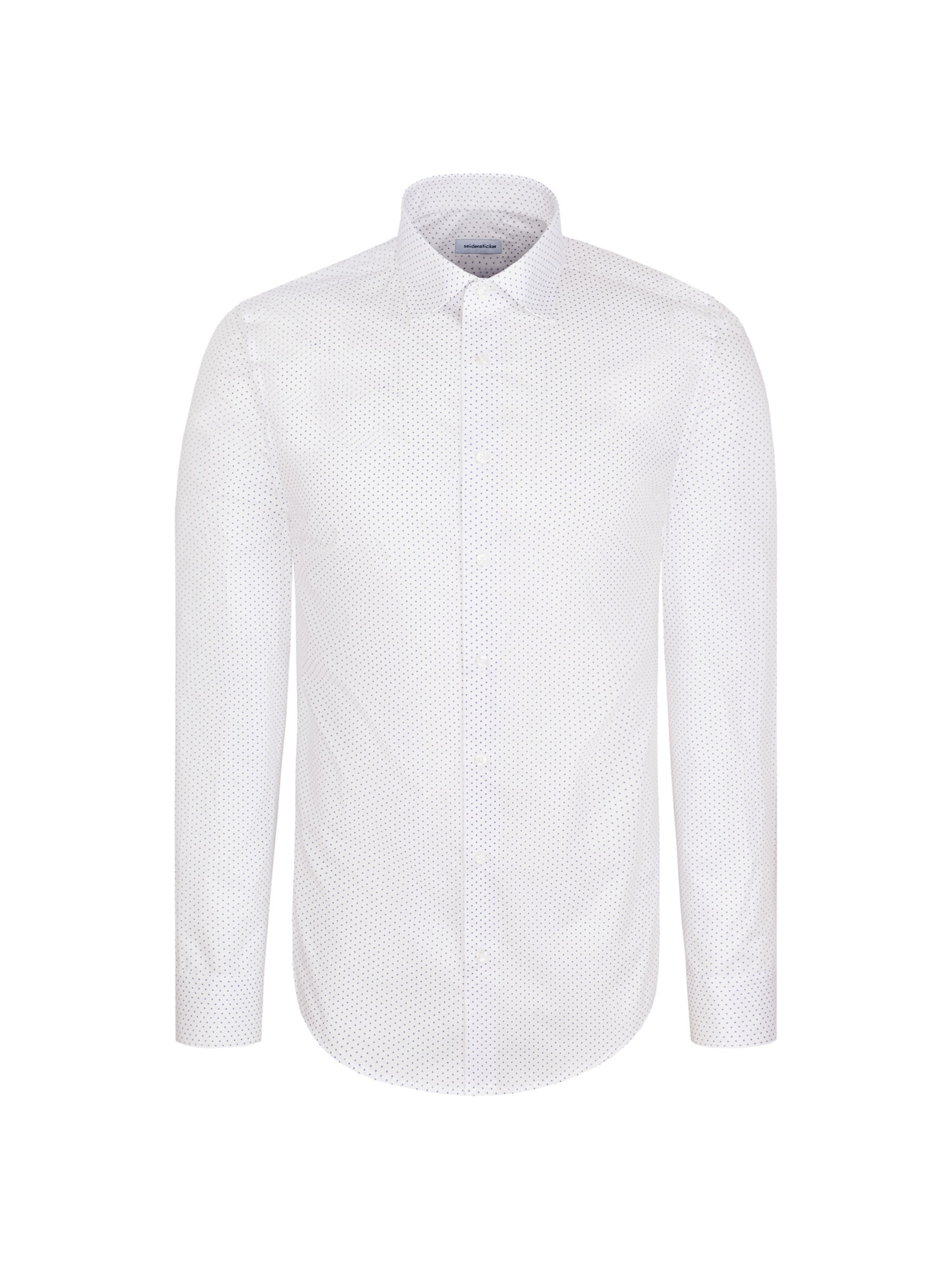 SEIDENSTICKER Белая деловая рубашка 'Schwarze Rose' Slim fit
SEIDENSTICKER Белая деловая рубашка 'Schwarze Rose' Slim fit