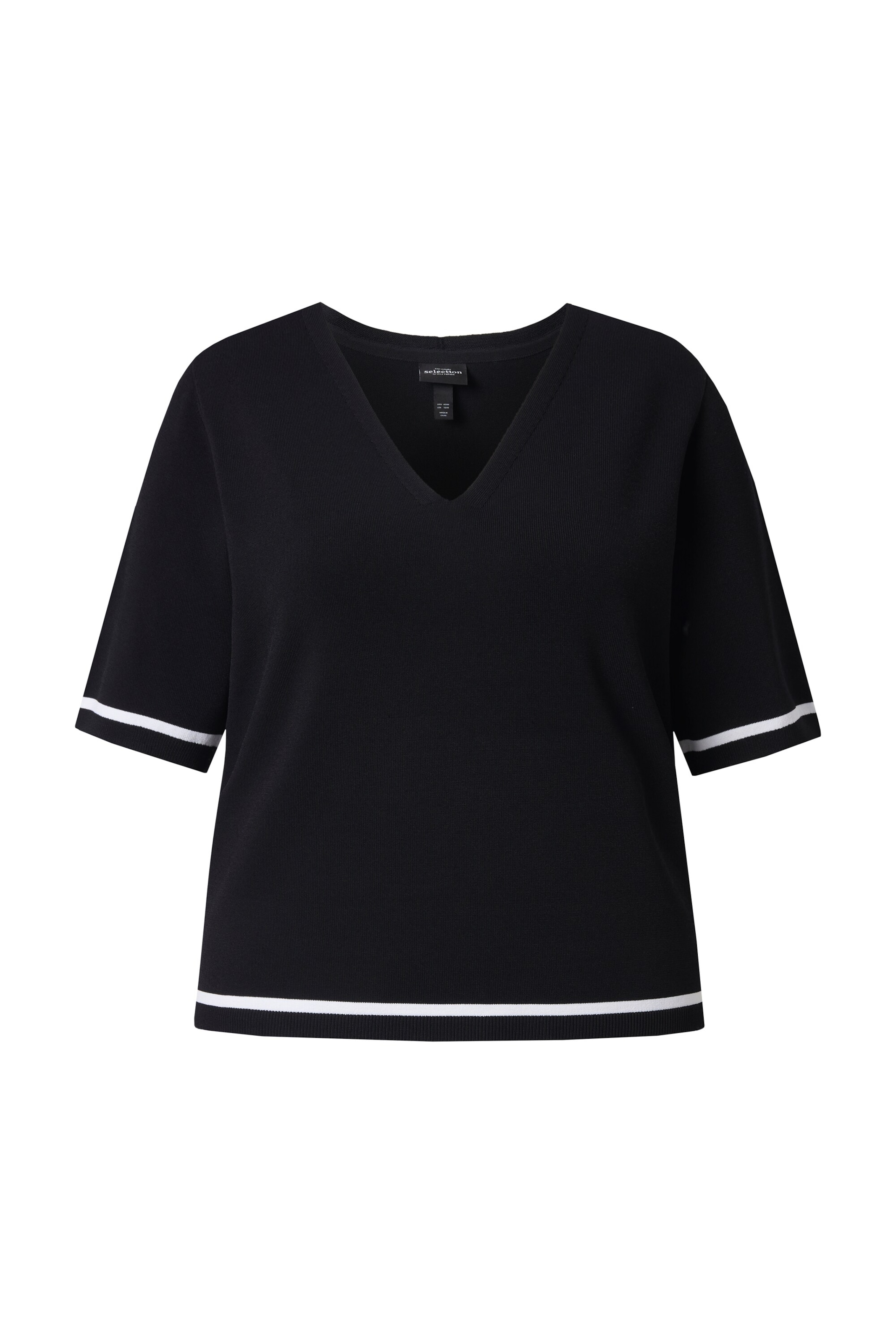 Ulla Popken Свитер в черном цвете
Ulla Popken Свитер в черном цвете