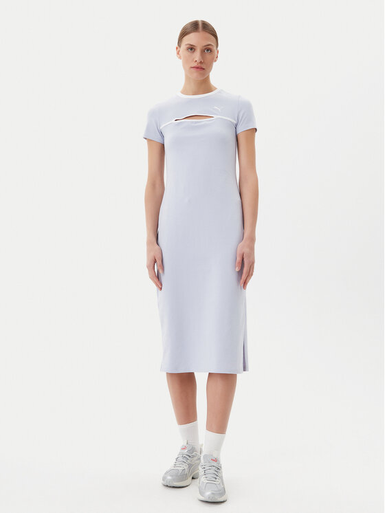 Платье облегающего кроя для повседневной носки Ess Cut-Out 629769 Puma, голубой
Платье облегающего кроя для повседневной носки Ess Cut-Out 629769 Puma, голубой