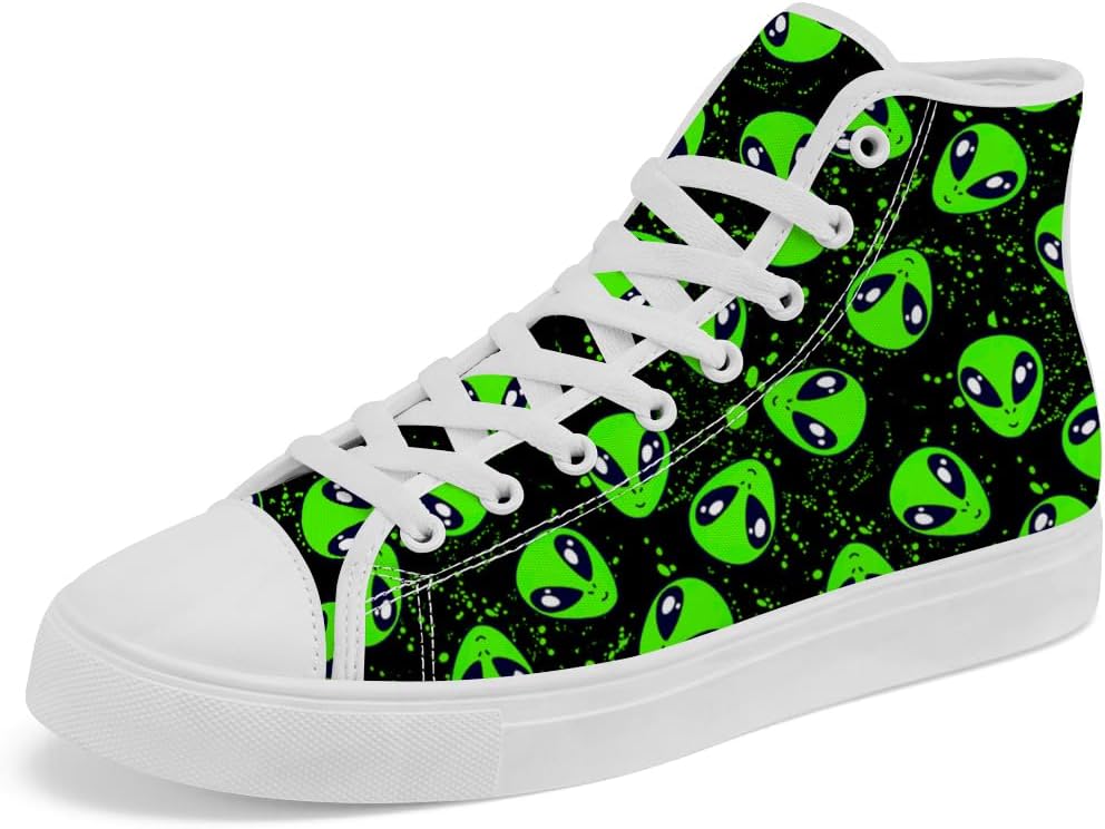 Кеды на высокой подошве chebing Alien с тканевым верхом, мандала, шнуровка, повседневная обувь для мужчин и женщин, зеленый
Кеды на высокой подошве chebing Alien с тканевым верхом, мандала, шнуровка, повседневная обувь для мужчин и женщин, зеленый