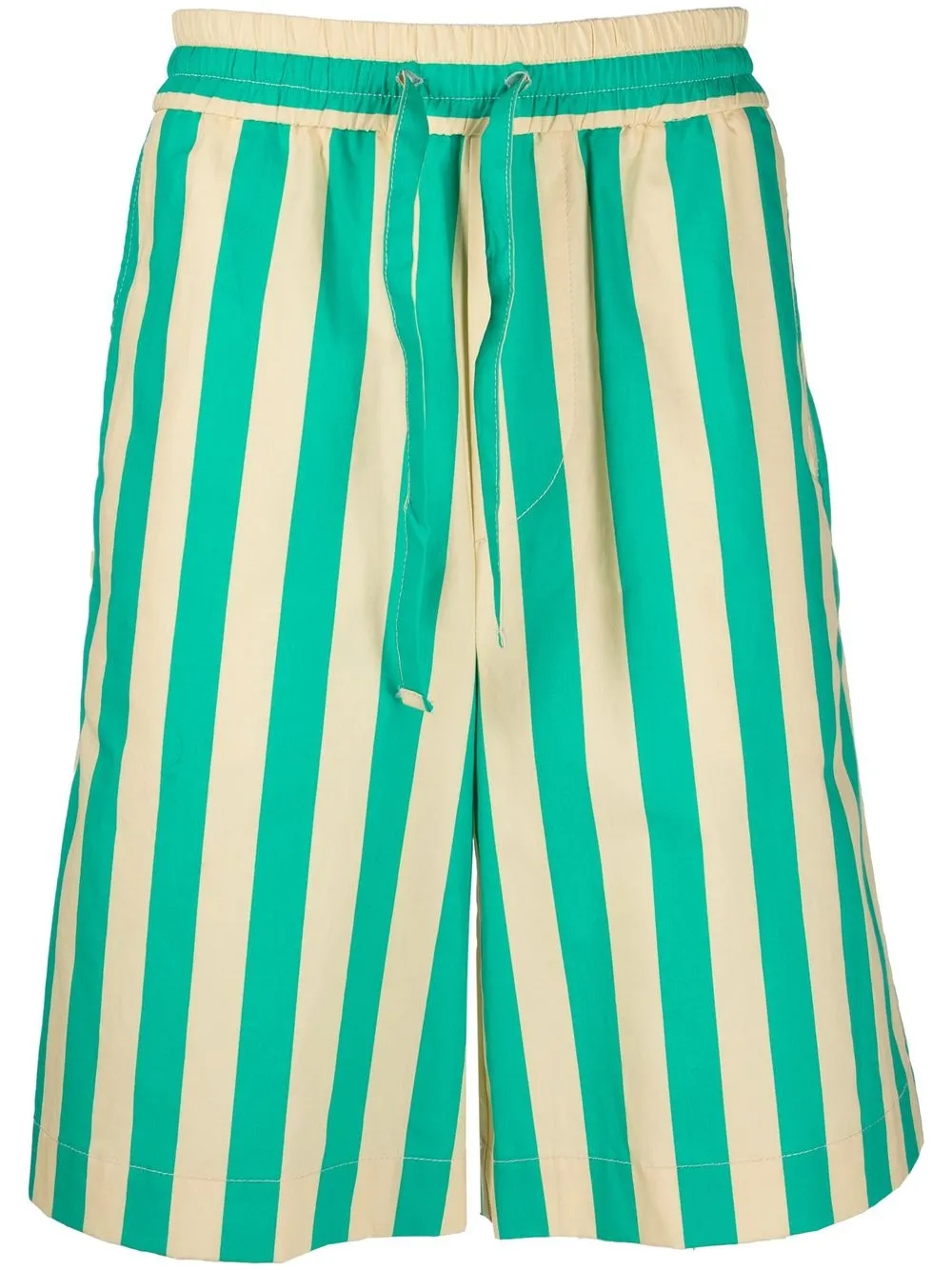 Полосатые шорты-бермуды Sunnei, зеленый
Полосатые шорты-бермуды Sunnei, зеленый