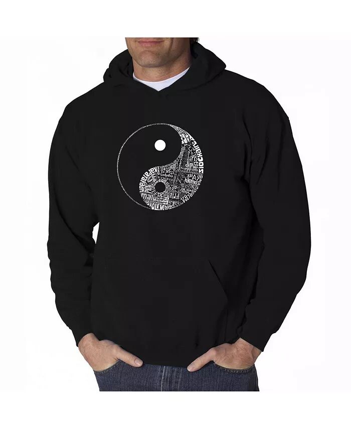 Мужская толстовка с рисунком Word Art - Инь Ян LA Pop Art, черный
Мужская толстовка с рисунком Word Art - Инь Ян LA Pop Art, черный