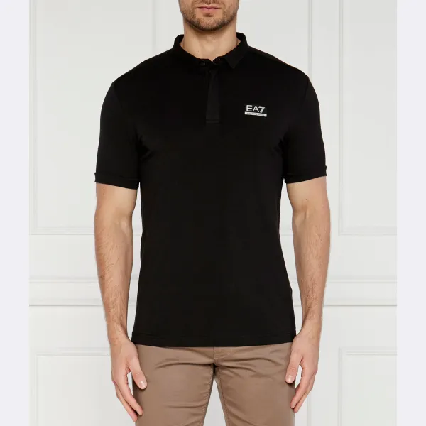 Рубашка поло стандартного кроя Ea7, черный
Рубашка поло стандартного кроя Ea7, черный
