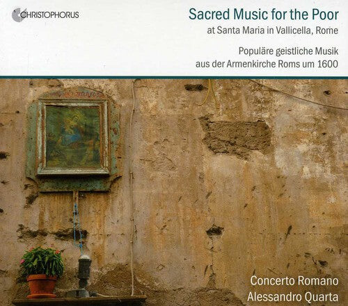 CD диск Marenzio / Quarta / Concerto Romano: Sacred Music for the Poor
CD диск Marenzio / Quarta / Concerto Romano: Sacred Music for the Poor
