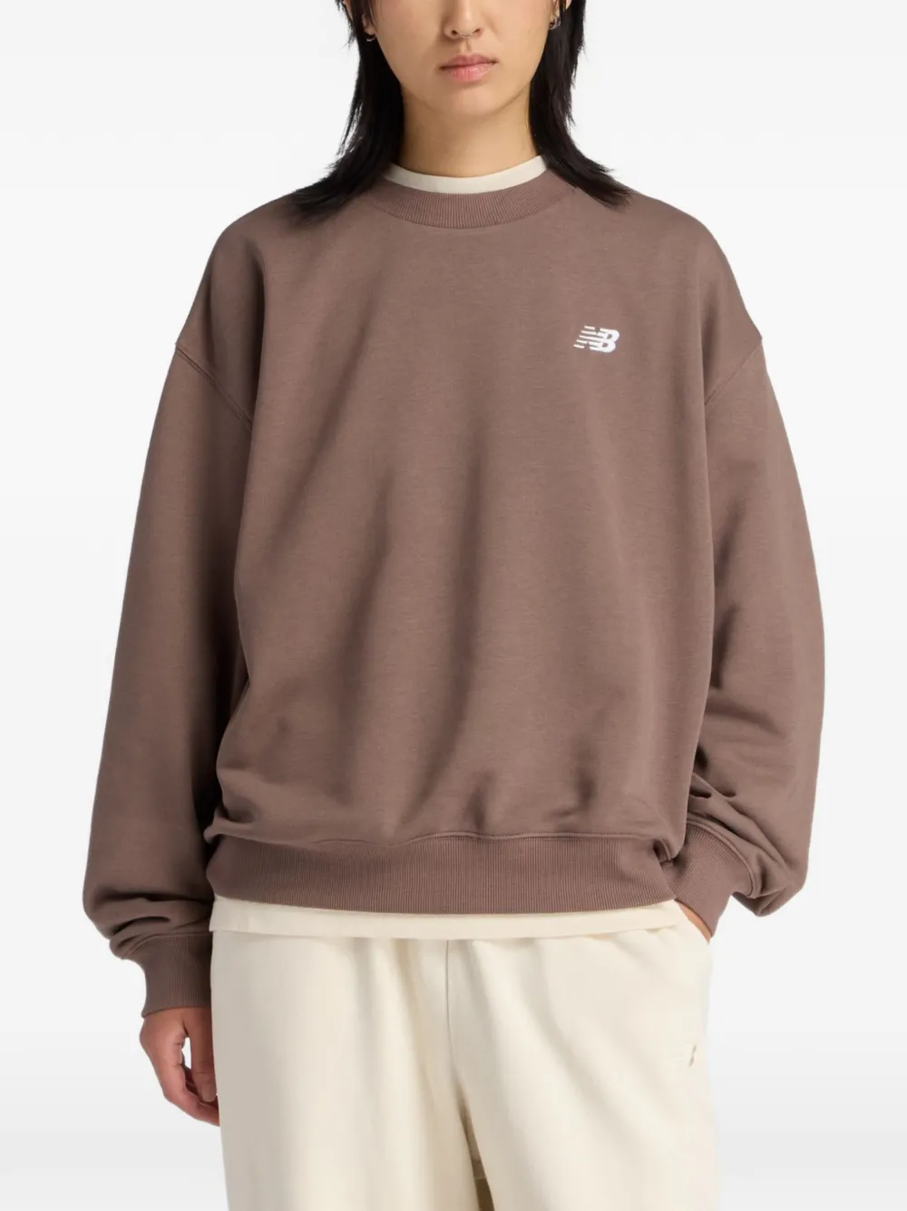 Свитшот с логотипом Essentials New Balance, коричневый
Свитшот с логотипом Essentials New Balance, коричневый