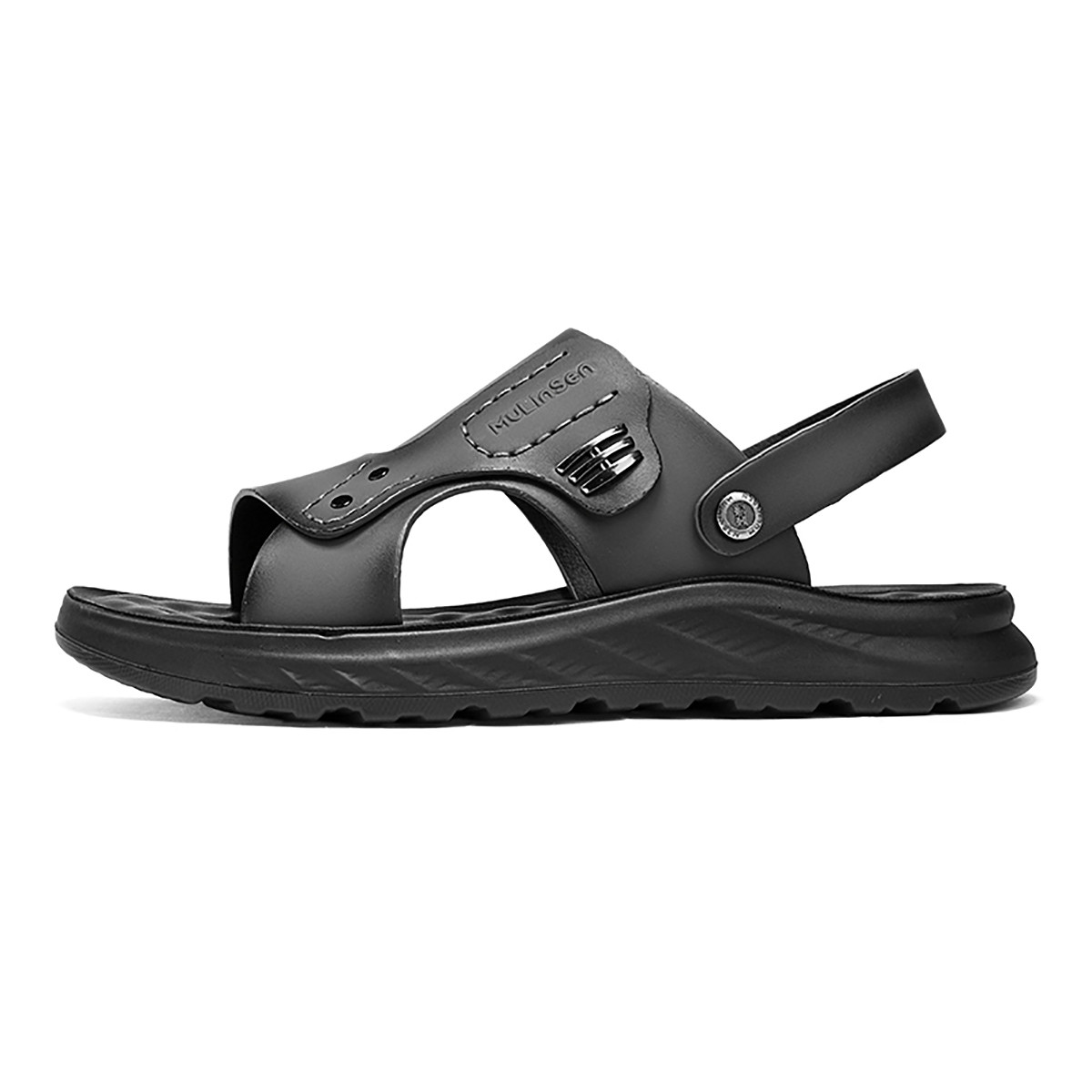 Mulinsen Мужские пляжные сандалии серые, цвет Gray 
Mulinsen Мужские пляжные сандалии серые, цвет Gray