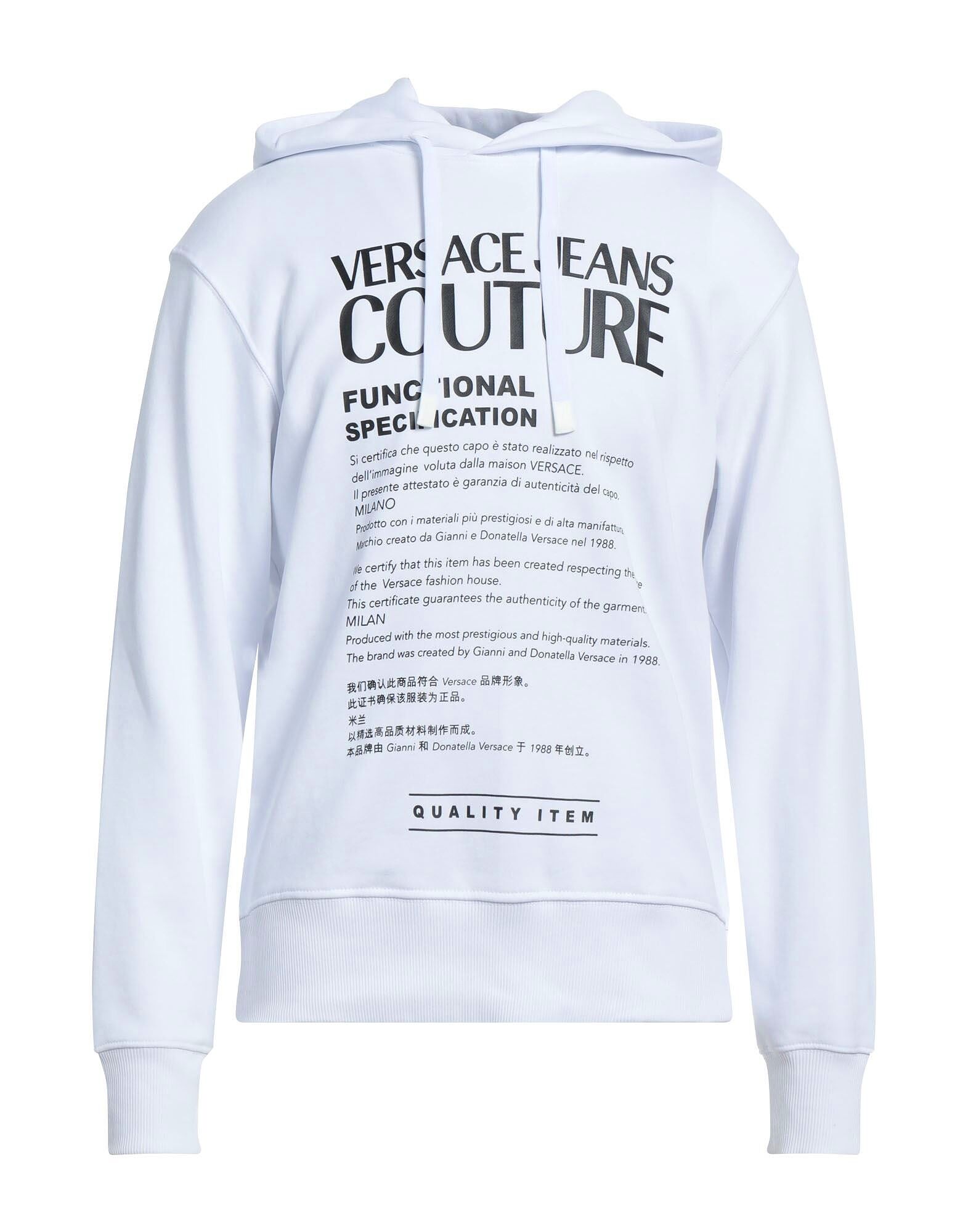 Толстовка Versace Jeans Couture, белый
Толстовка Versace Jeans Couture, белый