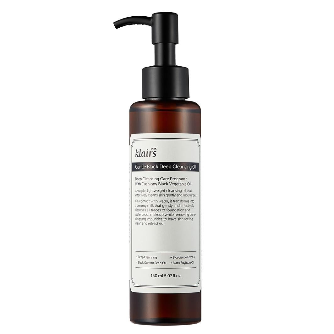 Масло для лица klairs gentle black deep cleansing oil Dear Klairs, объем 150 мл
Масло для лица klairs gentle black deep cleansing oil Dear Klairs, объем 150 мл