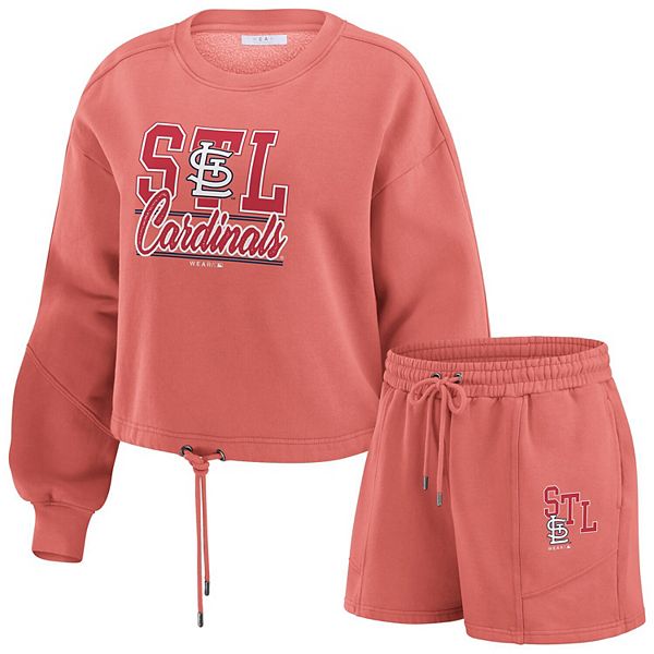 Женский комплект для отдыха из флиса St Louis Cardinals, красный Wear By Erin Andrews
Женский комплект для отдыха из флиса St Louis Cardinals, красный Wear By Erin Andrews
