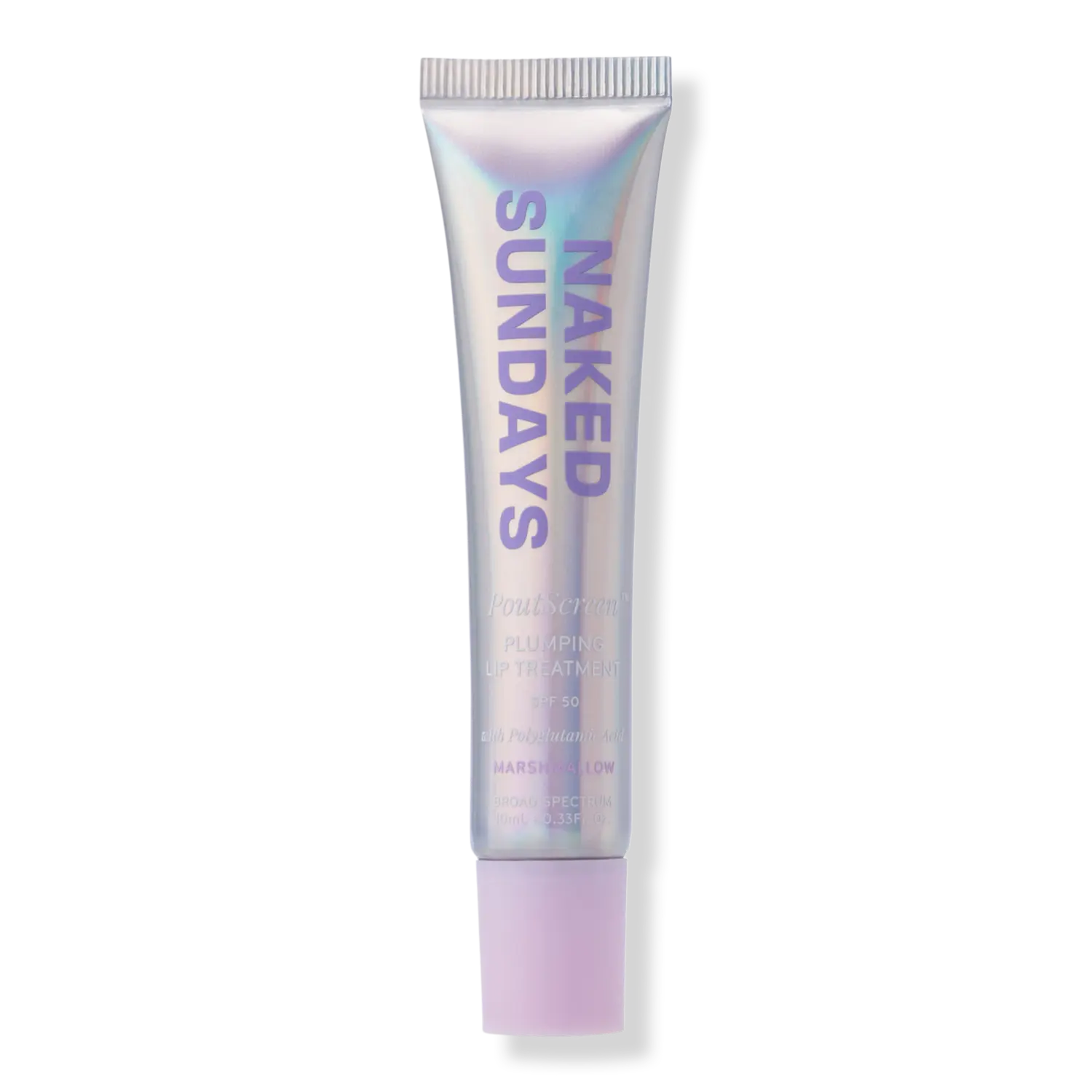 Бальзам для губ PoutScreen SPF 50 Naked Sundays, Marshmallow
Бальзам для губ PoutScreen SPF 50 Naked Sundays, Marshmallow