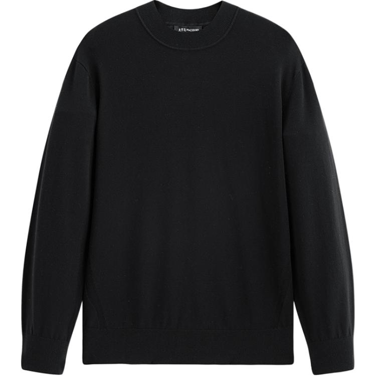 PEACEBIRD MEN Свитер мужской черный 1 Crew Neck Moderate
PEACEBIRD MEN Свитер мужской черный 1 Crew Neck Moderate