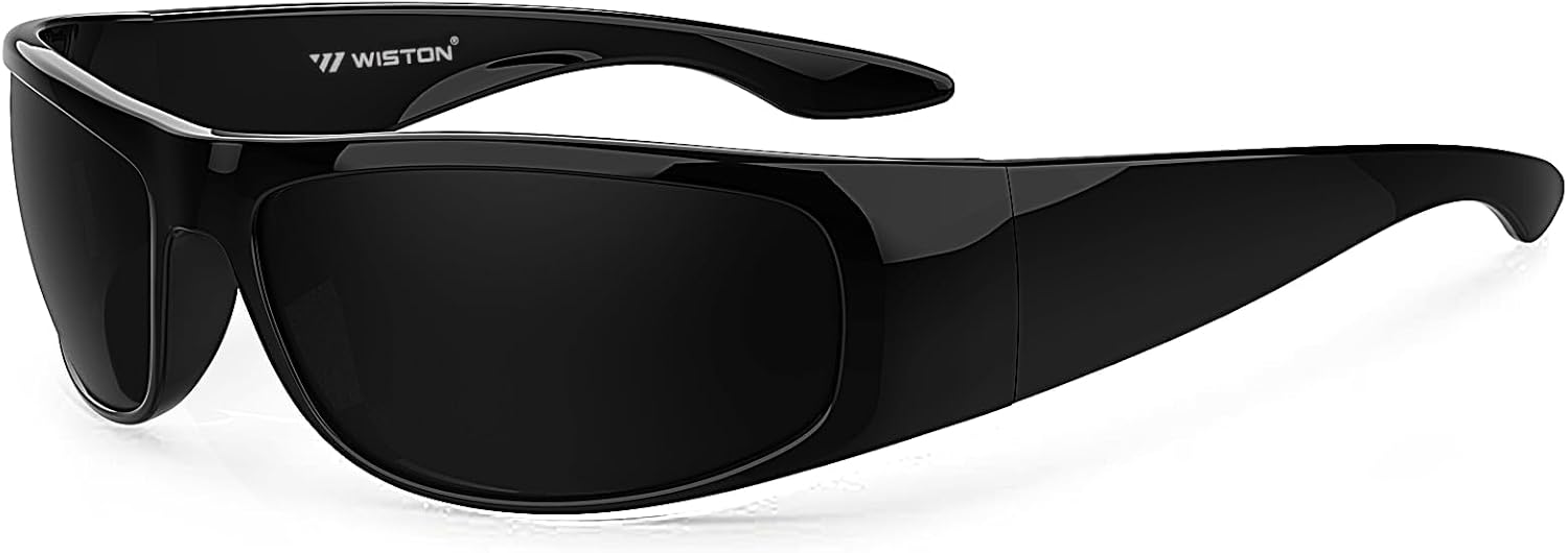Солнцезащитные очки WISTON с обтекаемой формой для мужчин и женщин, супертемные, для чувствительных глаз, защита UV400, модель W8005, Black/Dark Black Lens- Non Polarized
Солнцезащитные очки WISTON с обтекаемой формой для мужчин и женщин, супертемные, для чувствительных глаз, защита UV400, модель W8005, Black/Dark Black Lens- Non Polarized