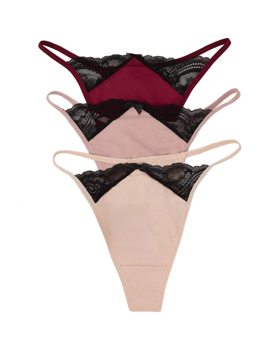 Стринги Trendyol, Beige/Dusky pink/Wine red
Стринги Trendyol, Beige/Dusky pink/Wine red