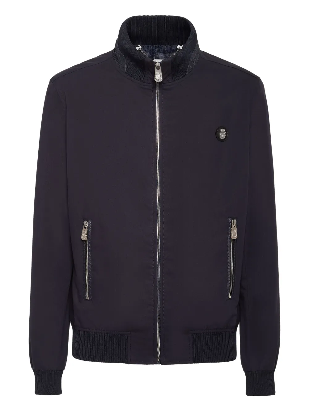 Куртка с нашивкой-логотипом Billionaire, синий
Куртка с нашивкой-логотипом Billionaire, синий