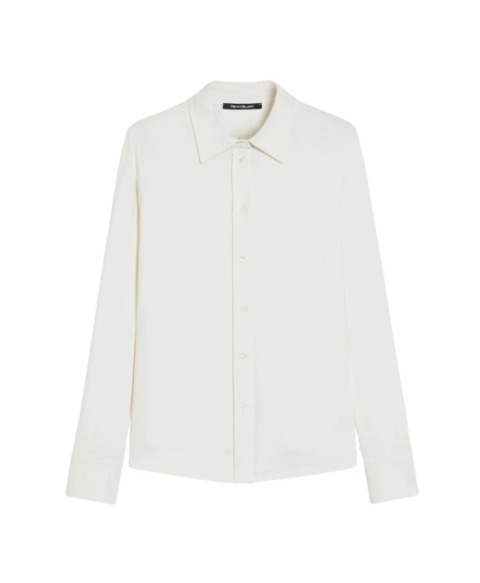 Рубашка из вискозы цвета слоновой кости, модель giostra Pennyblack, белый
Рубашка из вискозы цвета слоновой кости, модель giostra Pennyblack, белый