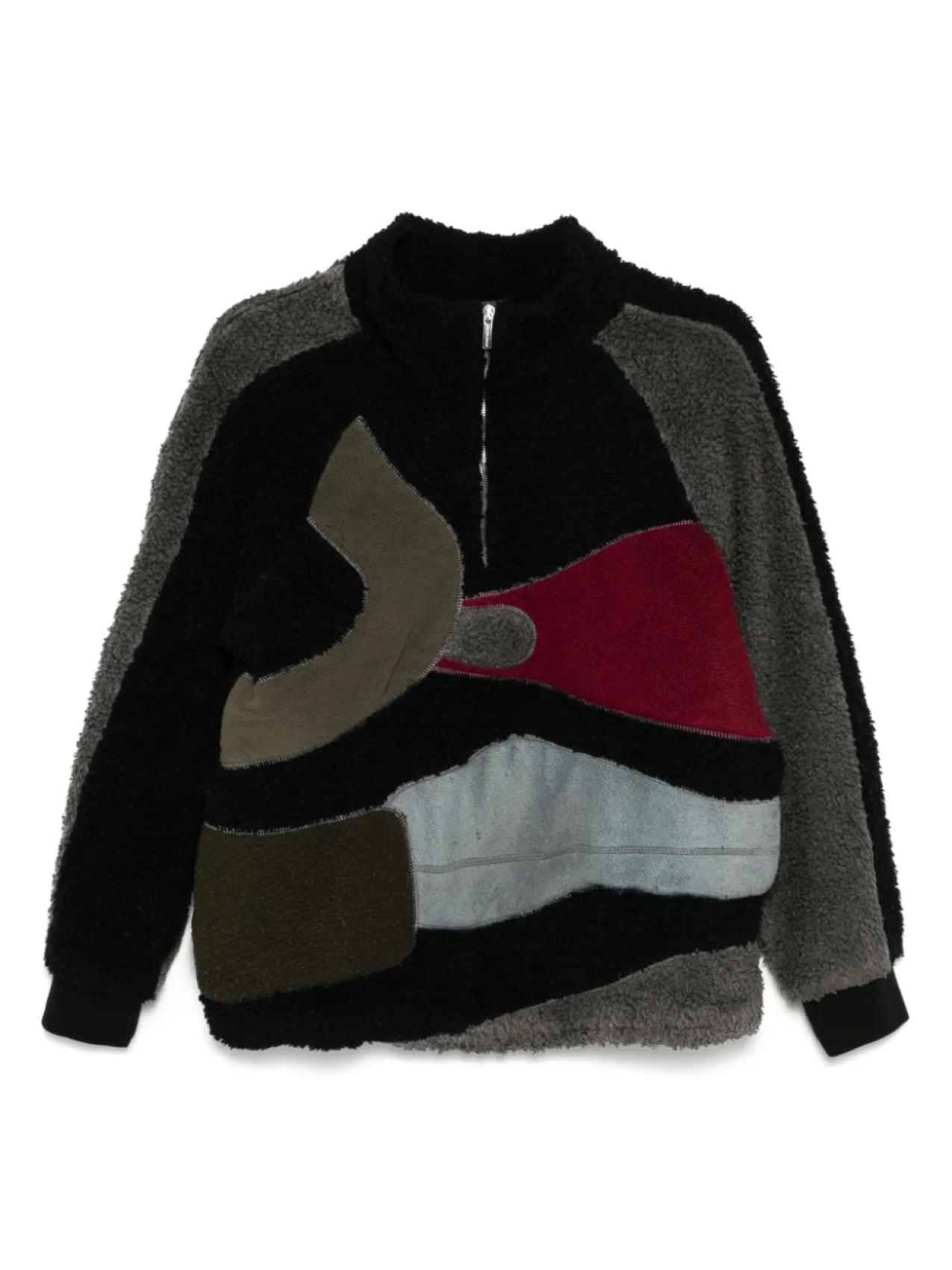 Stain Shade толстовка в технике пэчворк, черный
Stain Shade толстовка в технике пэчворк, черный