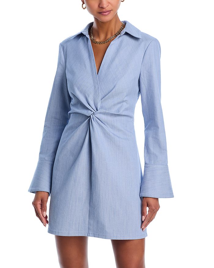 Платье Mckenna Twist Front Cinq à Sept, синий
Платье Mckenna Twist Front Cinq à Sept, синий