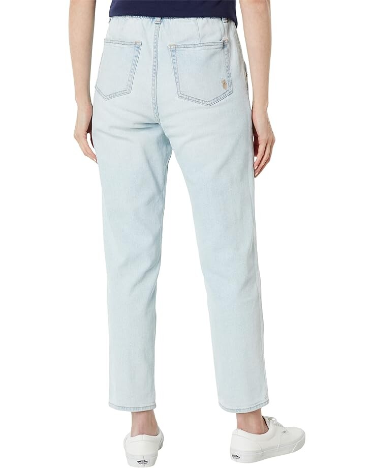 Джинсы U.S. POLO ASSN. High-Rise Tapered Paperbag Stretch Denim Jeans in Oceanside Wash, цвет Oceanside Wash
Джинсы U.S. POLO ASSN. High-Rise Tapered Paperbag Stretch Denim Jeans in Oceanside Wash, цвет Oceanside Wash