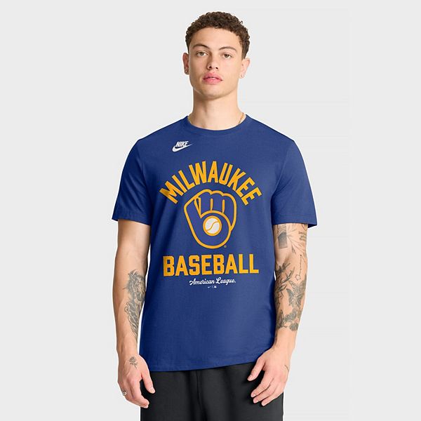 Мужская футболка royal milwaukee brewers cooperstown collection Nike
Мужская футболка royal milwaukee brewers cooperstown collection Nike