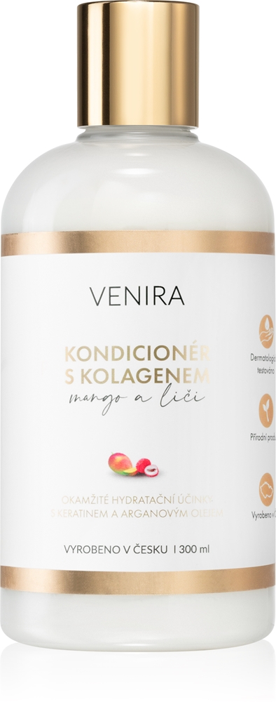 Кондиционер с коллагеном для всех типов волос Venira, mango-lychee 300 мл
Кондиционер с коллагеном для всех типов волос Venira, mango-lychee 300 мл