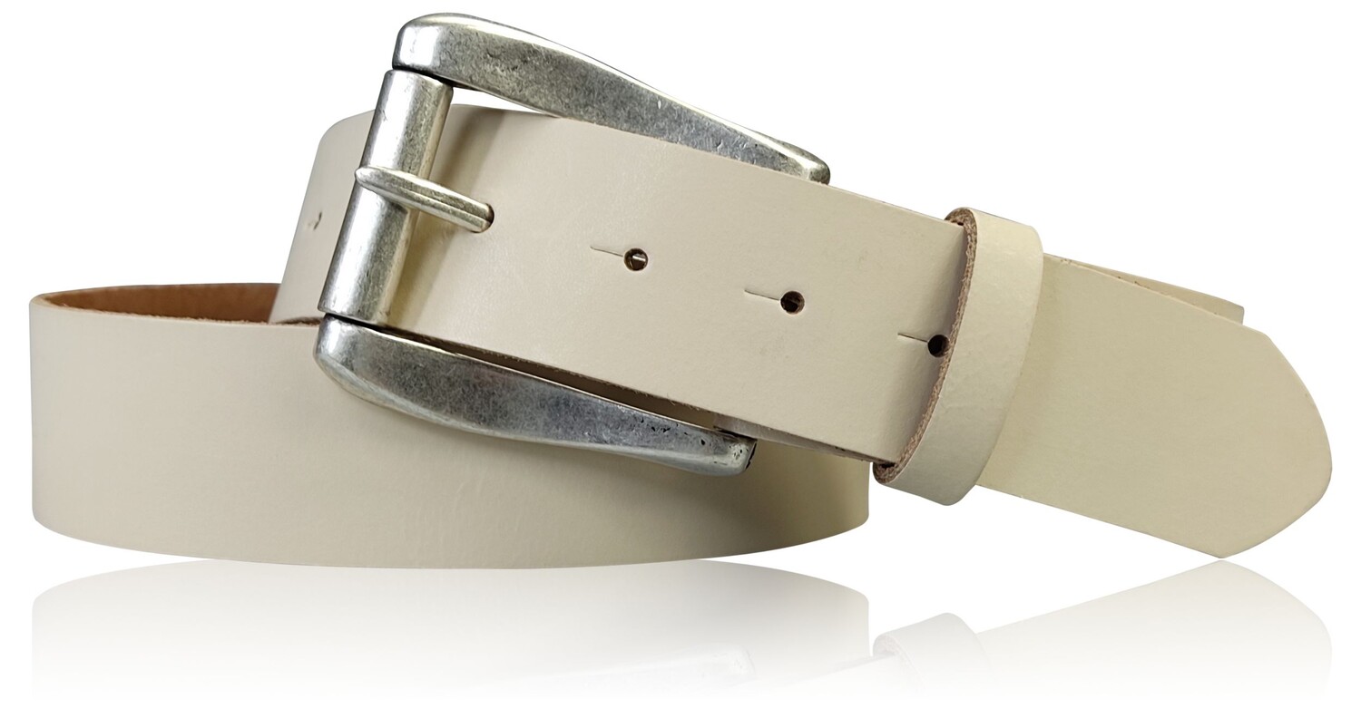 Кожаный ремень FRONHOFER, кремовый
Кожаный ремень FRONHOFER, кремовый