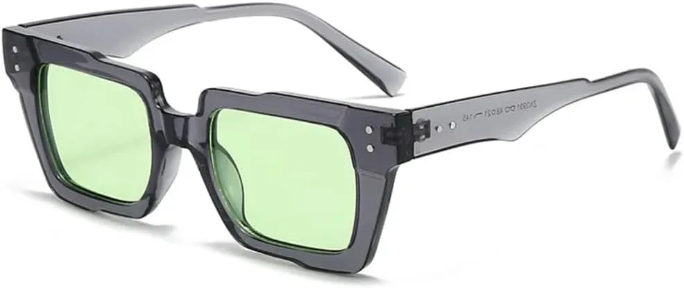 Ретро-солнцезащитные очки «кошачий глаз» для женщин с прозрачными линзами цвета океана, модные очки для мужчин с заклепками в стиле панк VVTWSSW, Grey Green
Ретро-солнцезащитные очки «кошачий глаз» для женщин с прозрачными линзами цвета океана, модные очки для мужчин с заклепками в стиле панк VVTWSSW, Grey Green