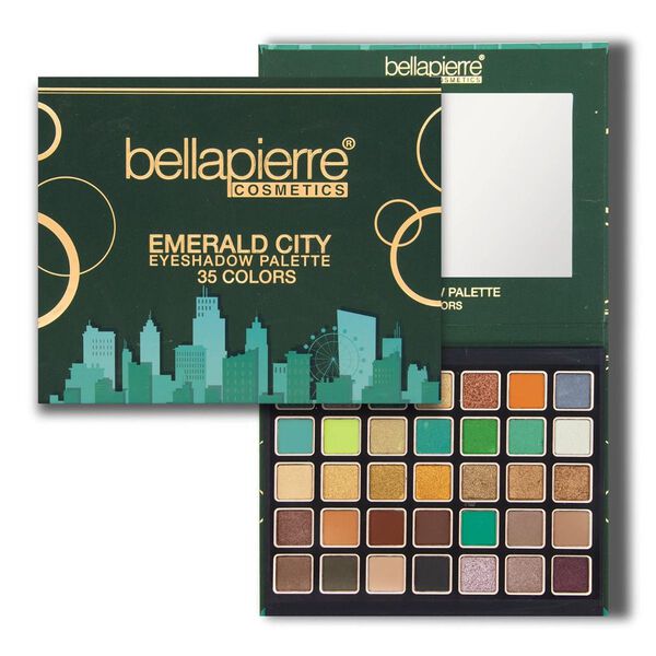 Палитра теней для век Emerald City, 38 г Bellapierre Cosmetics 
Палитра теней для век Emerald City, 38 г Bellapierre Cosmetics