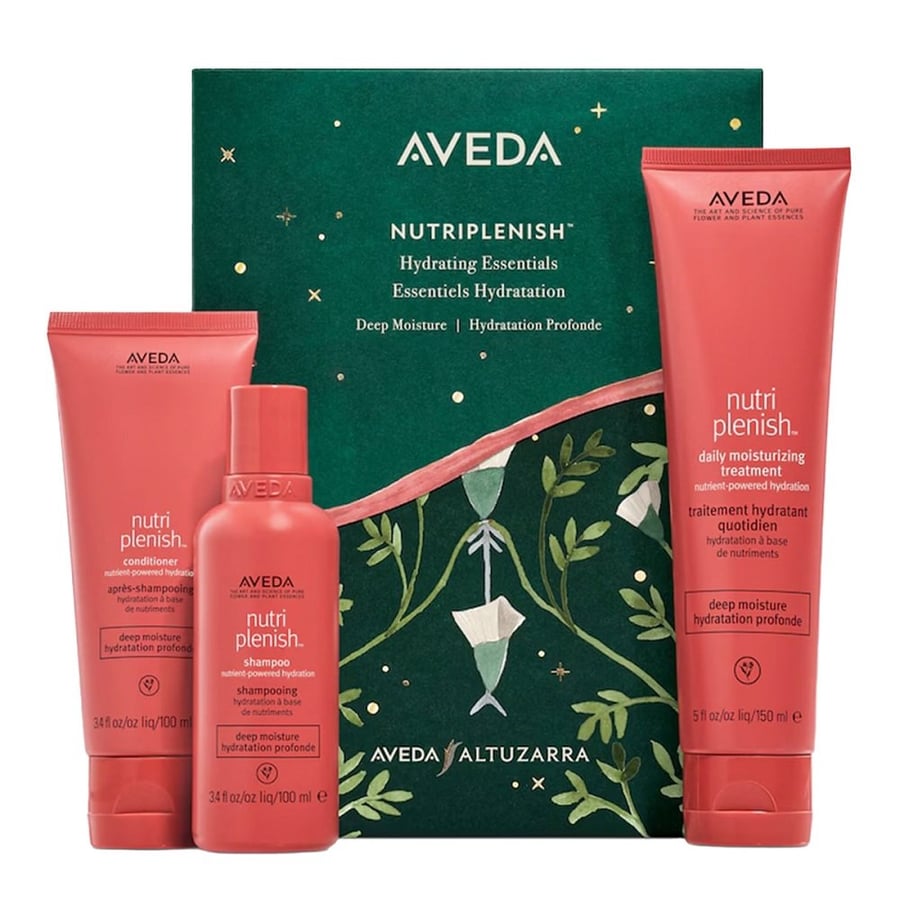 Набор для волос Aveda Nutriplenish: шампунь 100 мл + кондиционер для волос 100 мл + несмываемый кондиционер 150 мл
Набор для волос Aveda Nutriplenish: шампунь 100 мл + кондиционер для волос 100 мл + несмываемый кондиционер 150 мл