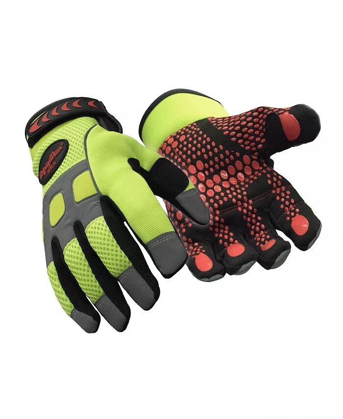 Мужские утепленные рабочие перчатки HiVis Super Grip Performance с флисовой подкладкой RefrigiWear, зеленый
Мужские утепленные рабочие перчатки HiVis Super Grip Performance с флисовой подкладкой RefrigiWear, зеленый