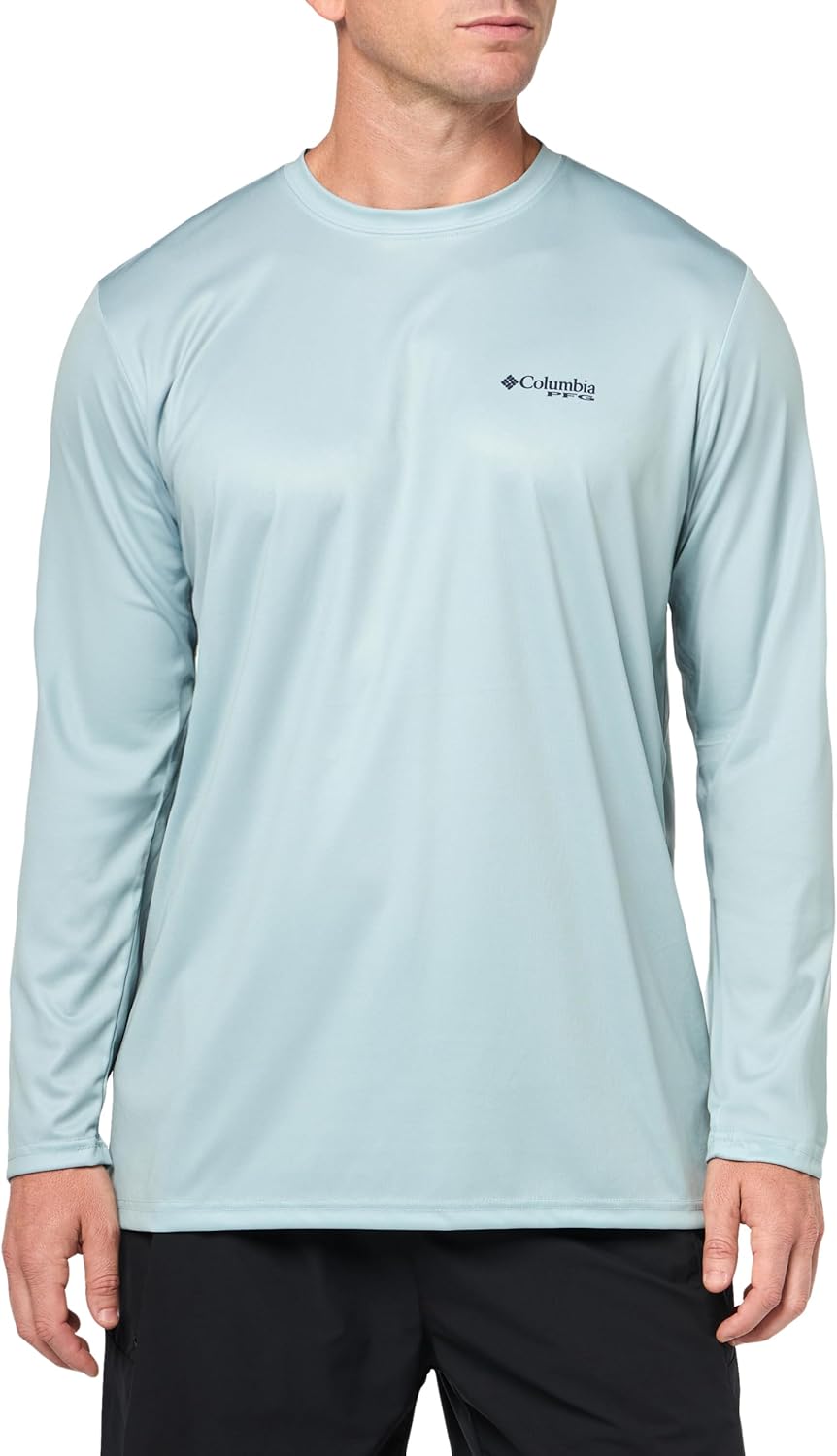 Columbia мужская футболка Terminal Tackle PFG Line Time с длинным рукавом, Crushed Blue/Line Time Fade Marlin
Columbia мужская футболка Terminal Tackle PFG Line Time с длинным рукавом, Crushed Blue/Line Time Fade Marlin