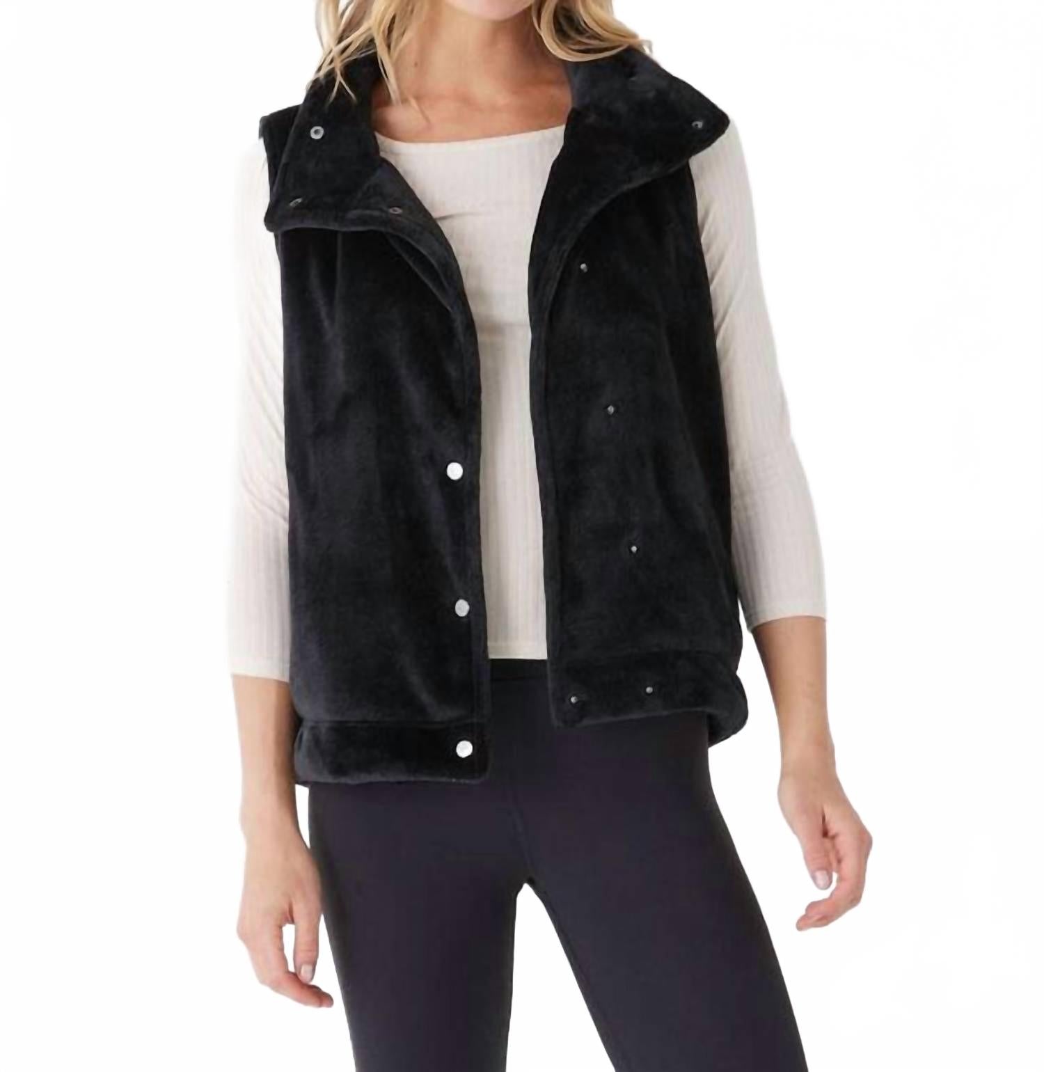 Жилет Kelsey Sherpa черного цвета Threads 4 Thought
Жилет Kelsey Sherpa черного цвета Threads 4 Thought