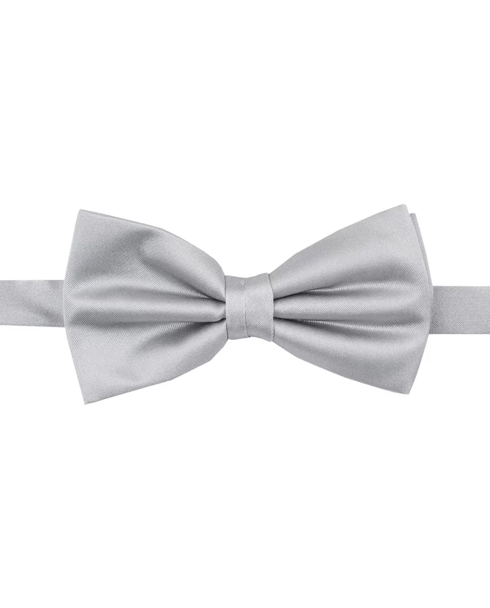 Мужской галстук-бабочка из шелкового твила Mirto, светло-серый
Мужской галстук-бабочка из шелкового твила Mirto, светло-серый