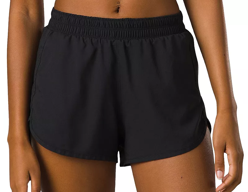 Женские шорты Prana от пика до тротуара, черный 
Женские шорты Prana от пика до тротуара, черный