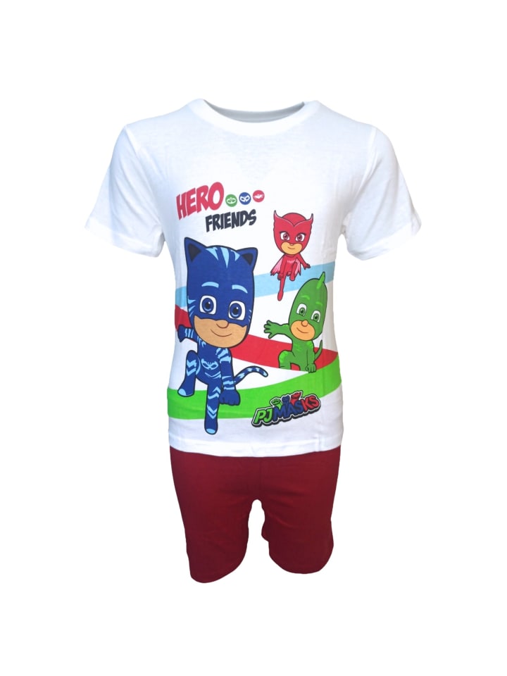 Короткая пижама PJ Masks красного цвета
Короткая пижама PJ Masks красного цвета