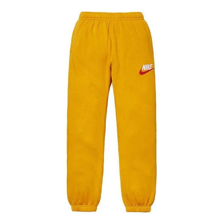 Брюки Nike x Supreme Alphabet Embroidered Casual Jogger Pants 'Yellow'
Брюки Nike x Supreme Alphabet Embroidered Casual Jogger Pants 'Yellow'