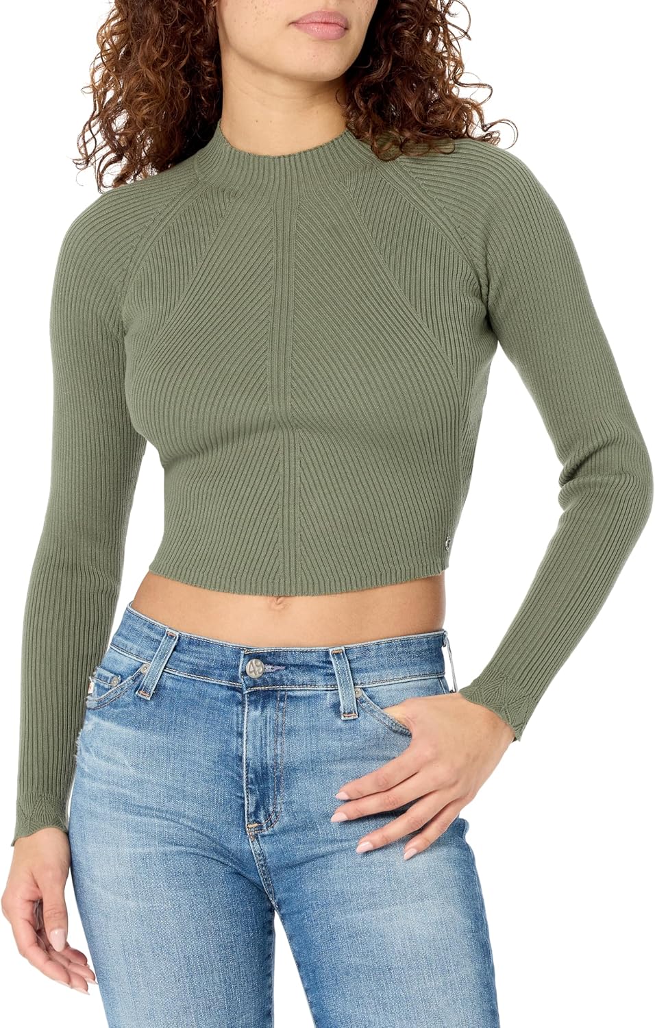 GUESS Женский свитер Marie с длинными рукавами и открытой спиной, Lichen Leaf Green
GUESS Женский свитер Marie с длинными рукавами и открытой спиной, Lichen Leaf Green