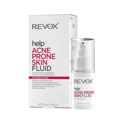 Жидкость для кожи, склонной к акне, 30 мл Revox
Жидкость для кожи, склонной к акне, 30 мл Revox