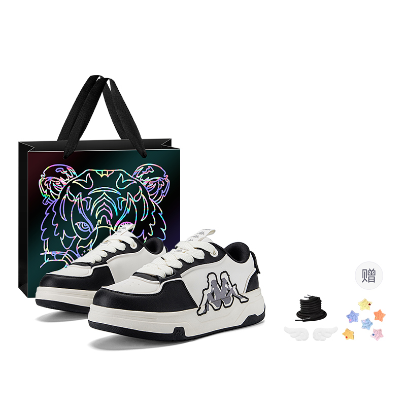 Kappa Износостойкие легкие низкие скейтерские кроссовки для увеличения роста унисекс белый черный - белый/черный (черная сумка-шопер с тигром+шарм-звездочки для обуви)
Kappa Износостойкие легкие низкие скейтерские кроссовки для увеличения роста унисекс белый черный - белый/черный (черная сумка-шопер с тигром+шарм-звездочки для обуви)