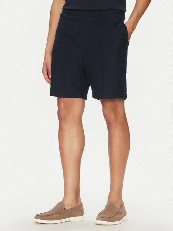 Шорты из ткани обычного кроя 17 JJ-32Paco 30045554 Joop!, синий 
Шорты из ткани обычного кроя 17 JJ-32Paco 30045554 Joop!, синий