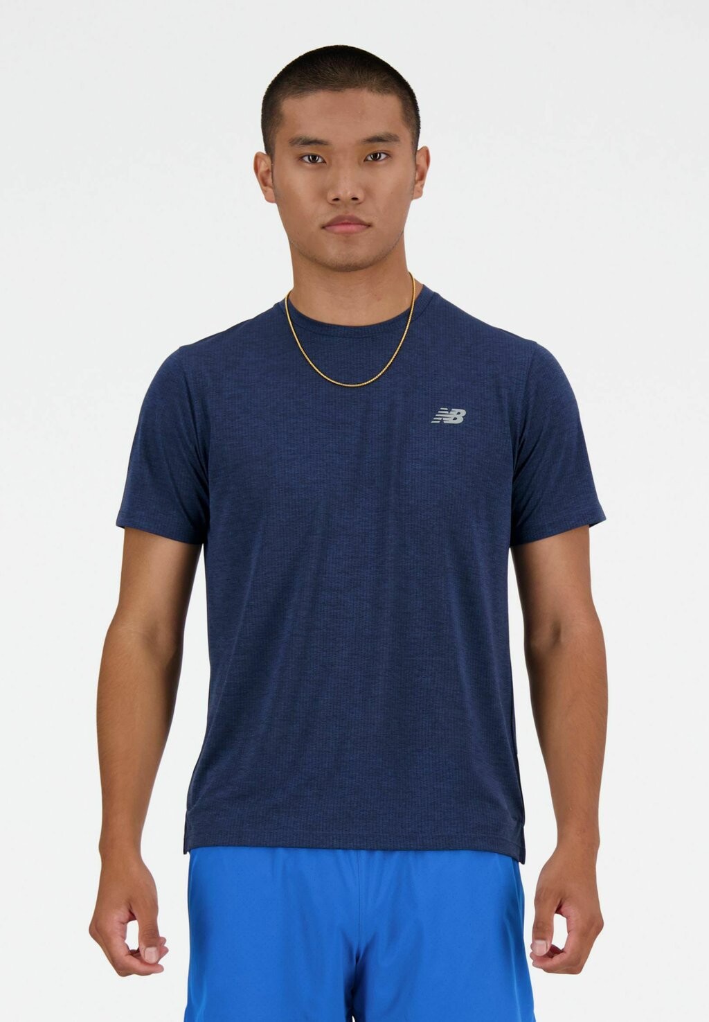 Базовая футболка ATHLETICS RUN New Balance, цвет nb navy heather
Базовая футболка ATHLETICS RUN New Balance, цвет nb navy heather