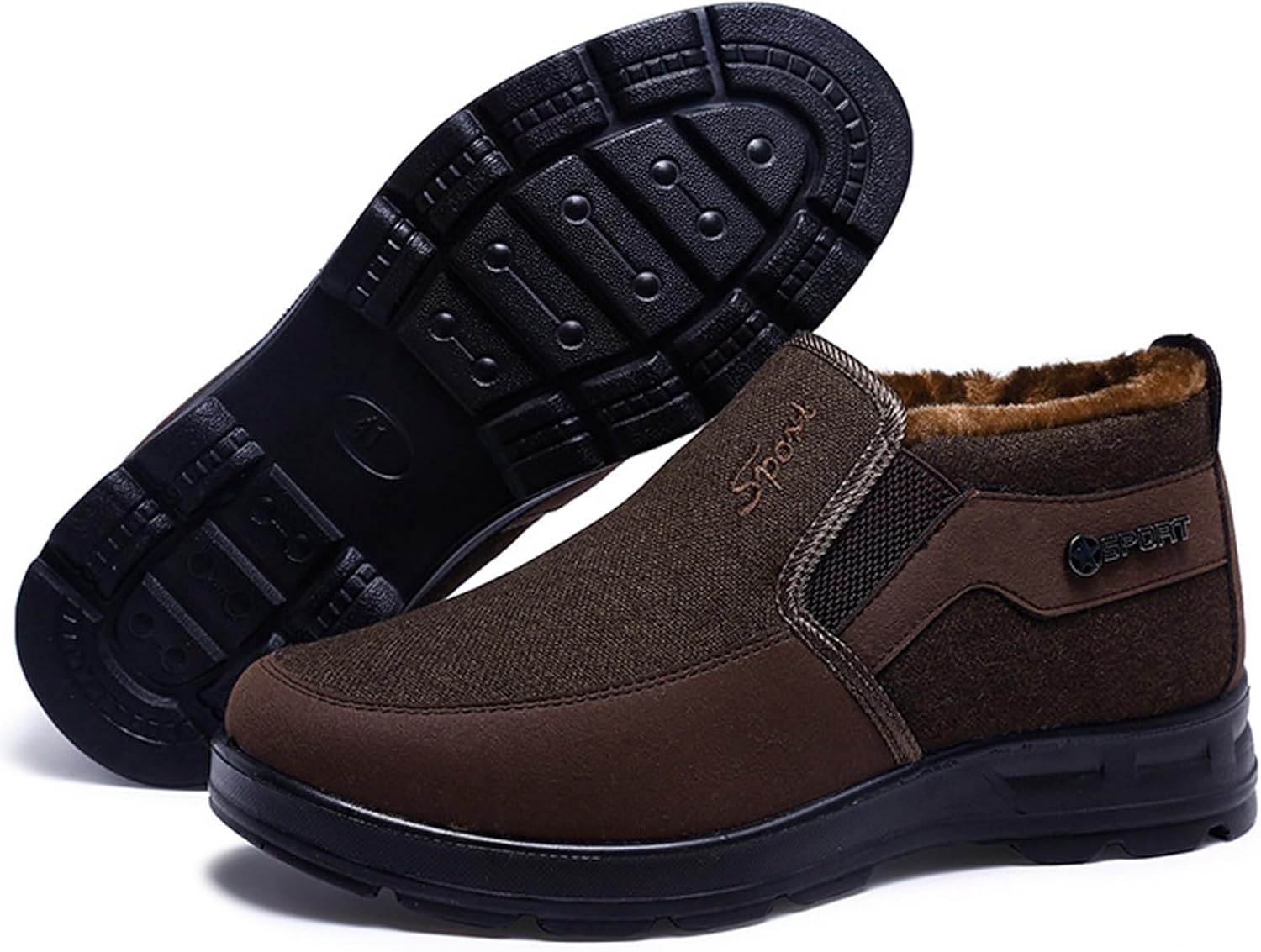 Мужские удобные теплые ортопедические зимние тапочки из шерсти с хлопковой подкладкой, водонепроницаемые, противоскользящие, с меховой подкладкой, высокие снежные лоферы Ghtrhsb, Coffee
Мужские удобные теплые ортопедические зимние тапочки из шерсти с хлопковой подкладкой, водонепроницаемые, противоскользящие, с меховой подкладкой, высокие снежные лоферы Ghtrhsb, Coffee