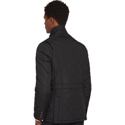 Стеганая куртка Lutz мужская Barbour, черный
Стеганая куртка Lutz мужская Barbour, черный